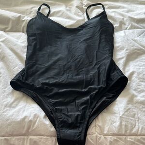 J. Crew Black One Piece Swimsuit